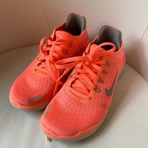 Nike Orange Running Shoes